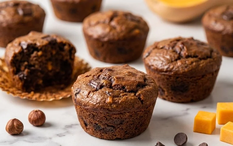 Muffins Courge Chocolat Sans Farine : Recette Facile