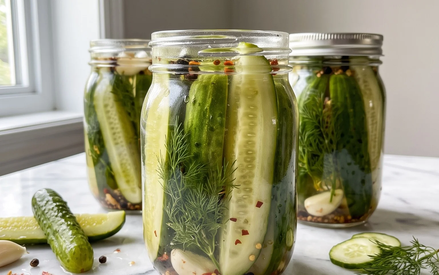Recette Facile Cornichons Congélateur Sans Cuisson