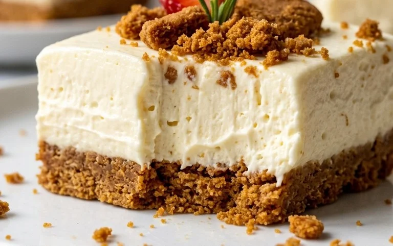 Carrés au mascarpone et spéculoos