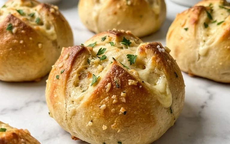 Petits Pains à l&rsquo;Ail Moelleux : Recette Facile