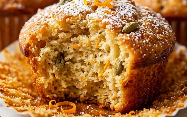 Orange and Cardamom Muffins