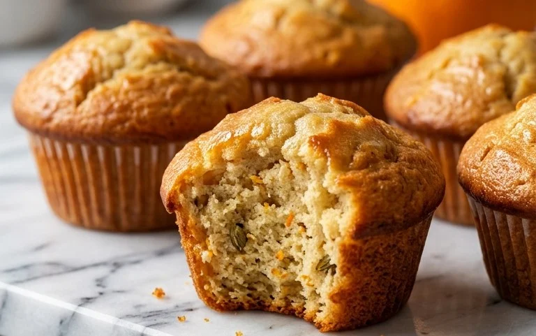 Muffins Orange Cardamome : Fraîcheur Citronnée & Épicée