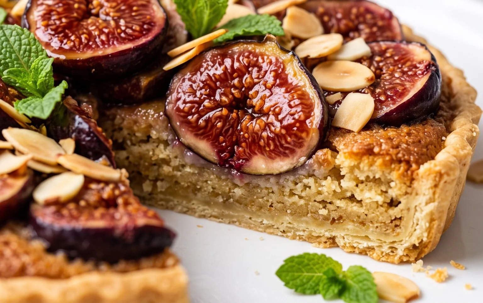 Fig Tart with Almond Cream