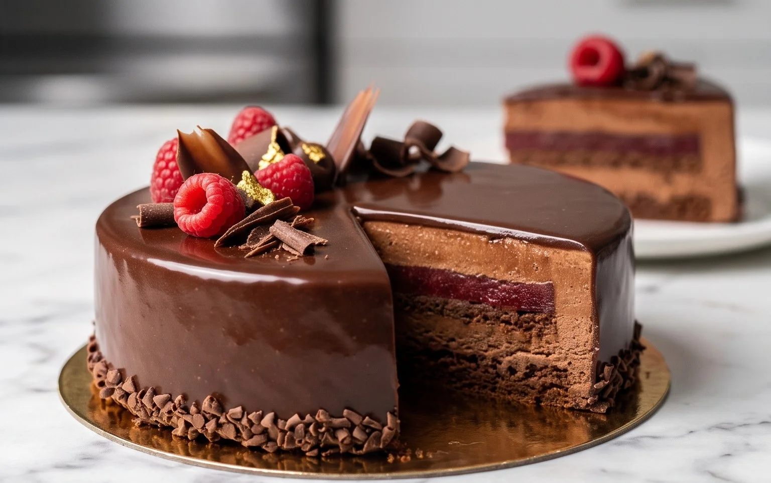 Entremet Chocolat Facile: Recette Gâteau Impressionnant