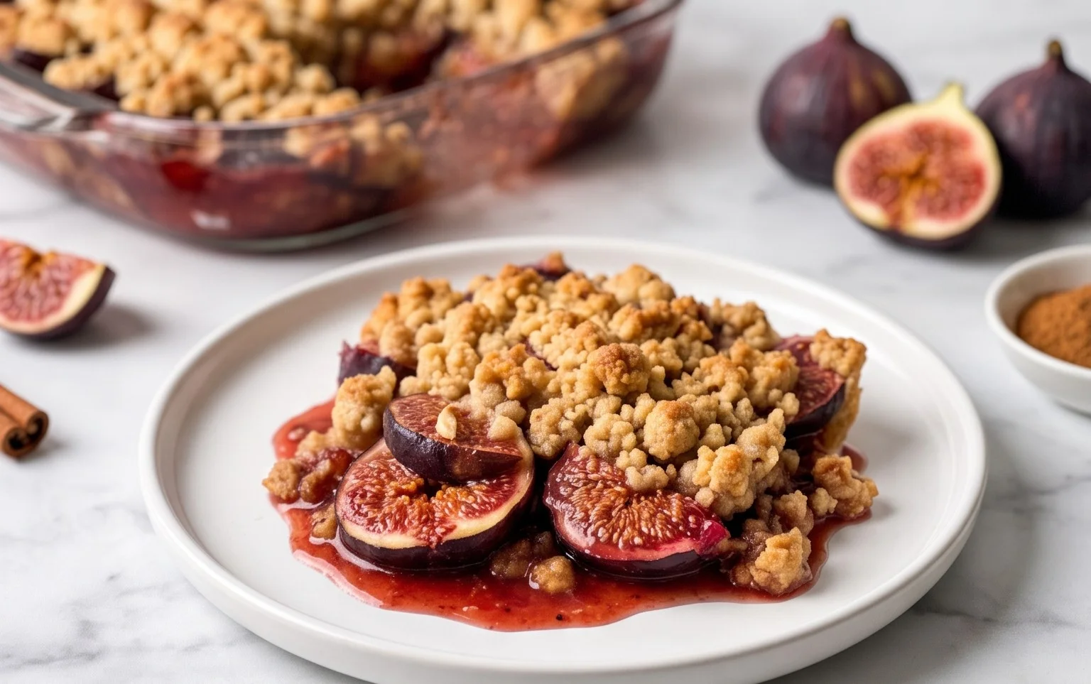 Crumble Figues Fraîches : Le Secret d&rsquo;un Dessert Parfait